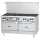 Garland US Range U60-10RR 60" Gas Restaurant Range w/ (10) Open Burners, (2) Standard Ovens, 396.000 BTU 1 image