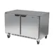 Beverage Air UCF48AHC 48" 2-Door Undercounter Freezer, Stainless Steel Exterior, 11.04 cu. ft. 2 image