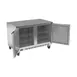 Beverage Air UCF48AHC 48" 2-Door Undercounter Freezer, Stainless Steel Exterior, 11.04 cu. ft. 3 image