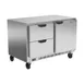 Beverage-Air UCFD48AHC-2 48" 2-Section Undercounter Freezer w/ 2 Drawers & 1 Door 1 image