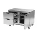 Beverage-Air UCFD48AHC-2 48" 2-Section Undercounter Freezer w/ 2 Drawers & 1 Door 4 image