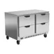Beverage Air UCRD48AHC-4 48" Two Section Undercounter Refrigerator w/ 4 Drawers, 12 cu. ft. 1 image