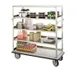 FWE UCU-609 Stainless Steel Queen Mary Banquet Cart w/ 6 Shelves, 9-1/2" Spacing 1 image