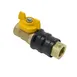 T&S Brass AG-9D Safe-T-Guard Combination Gas Valve, Quick Disconnect, 3/4" Npt 1 image