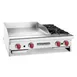 American Range AR24-12G2OB 24" Countertop Gas Griddle/Open Burner Combination, 94.000 BTU 1 image
