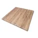 American Tables & Seating ATO2828-201 28" Square Outdoor Laminate Table Top, Aged Pine  1 image