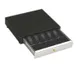 Advance Tabco CASH-1 Undermount Locking Cash Drawer, Stainless Steel Front, 5 Currency & 5 Coin Compartments 1 image