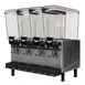 Vollrath VBBE4-37-F Beverage Dispenser with 4 Bowls / Spray Type - 5.3 Gal (each) - (2) 1830 Btu 1 image