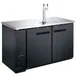 U-STAR USBD-5928/2 59" Draft Beer Cooler/Dispenser w/ 19 cu. ft. 2 Half Kegs, 2 Taps 1 image