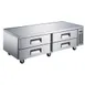 U-STAR USCB-72 72" 4 Drawers Refrigerated Chef Base w/ V-Edge Top, 15 cu. ft. 1 image
