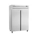 Coldline C-2FF-TM 54" 2-Solid Door Reach-In Freezer, Top Mounted, 43.93 cu. ft., Stainless Steel 1 image