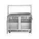 Coldline CBT-48-CSG 48"  Refrigerated Salad Bar, (9) Pan Capacity, 14 cu. ft.  3 image
