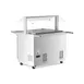 Coldline CBT-48-CSG 48"  Refrigerated Salad Bar, (9) Pan Capacity, 14 cu. ft.  5 image