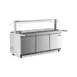 Coldline CBT-72-CSG 72"  Refrigerated Salad Bar,  (15) Pan Capacity, 21.75 cu. ft. 1 image