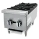 Cookline CHP-12-2 11" Countertop Gas Hotplate with Manual Controls, (2) 25,000 Btu Burners 1 image