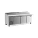Coldline CPT-92 92" Refrigerated Pizza Prep Table, 3 Doors, 12 Pans 1 image