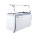 Coldline DP-360-FSG 50" Ice Cream Dipping Cabinet w/ Curved Sneeze Guard 1 image