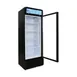 Coldline G12E-B - 24" 1‑Section Door Merchandiser Refrigerator, 12 cu ft, Black Exterior, Temp Control 3 image