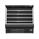 Coldline SOC-76-220-B 76" Open Air Refrigerated Merchandiser in Black, 4 Shelves, 27.1 cu. ft. 2 image