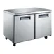 U-STAR USUCRF-48 48" 2-Door Undercounter Refrigerator, Stainless Steel, 11.2 cu. ft., Rear Mounted 1 image
