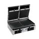 Univex PPRESS2RF Double Cast Iron Panini Press Grill w/ 20" x 10"  Grooved & Smooth Plates, 220V 1 image
