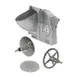 Univex VS9H - 9" Grater/Shredder Attachment, 3/16" Plate, Aluminum Housing, Feed Chute, Latch, Hub Shaft 1 image