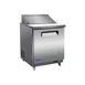Valpro VP29S 28" One Section Sandwich/Salad Prep Table w/ 1 Door, 8 Pans 1 image