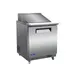 Valpro VP29SM 29" One Section Mega Top Sandwich/Salad Prep Table w/ 1 Door, 12 Pans 1 image