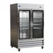 Valpro VP2FG-HC 53" Two Section Reach-In Freezer w/ 2 Glass Doors, Bottom Mount, 49 cu. ft. 1 image