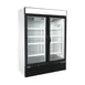 Valpro VP2R-48-HC 54" 2-Section Merchandiser Refrigerator w/ Swing Glass Door, 48 cu. ft. 1 image