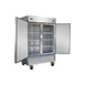 Valpro VP2R-HC 53" 2-Section Reach-In Refrigerator w/ 2 Solid Doors, Bottom Mount, Stainless Steel, 49 cu. ft. 2 image