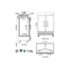 Valpro VP2R-HC 53" 2-Section Reach-In Refrigerator w/ 2 Solid Doors, Bottom Mount, Stainless Steel, 49 cu. ft. 3 image