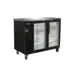 Valpro VP48G 49" Refrigerated Back Bar Cabinet w/ 10.5 Cu Ft, 2 Glass Doors, 4 Shelves, Digital 1 image
