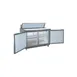 Valpro VP48SM-HC 48" 2-Door Mega Top Sandwich and Salad Prep Table, 18 Pans, Stainless Steel 2 image