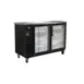Valpro VP60G 61" Refrigerated Back Bar Cabinet w/ 14 Cu Ft, 2 Glass Doors, 4 Shelves, Digital 1 image