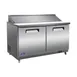 Valpro VP60SM-HC 61" 2-Door Mega Top Sandwich and Salad Prep Table, 24 Pans, Stainless Steel 1 image