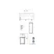 Valpro VPBD4-2 73" Draft Beer Cooler w/ 3 Kegs, 17.26 cu. ft., 2 Dual-Tap Towers, Black 2 image