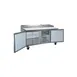 Valpro VPP71-HC 70" 2-Section Refrigerated Pizza Prep Table w/ 2 Doors, 9 Pans, 22 cu. ft. 2 image
