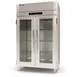Victory HSA-2D-1-EW-GD 2-Section 2-Door Glass Heated Holding Cabinet, 52 cu ft, Stainless Steel 1 image