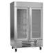 Victory LSF49HC-1-IQ 51" 2 Glass Door Merchandiser Freezer w/ Electronic Smart Lock, 46 cu. ft. 1 image
