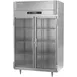 Victory RS-2N-S1-G-HC 58" 2-Section Reach-In Refrigerator w/ 2 Glass Swing Full Doors, Stainless Steel, 41.35 cu. ft. 1 image