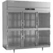 Victory RS-3D-S1-HG-HC 78" 3-Section Reach-In Refrigerator w/ 6 Glass Swing Half Doors, Stainless Steel, 68 cu. ft. 3 image
