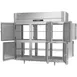 Victory RSA-3D-S1-EW-PT-HD-HC 3-Section Wide Pass-Thru Refrigerator w/ 12 Solid Swing Half Doors, Aluminum Interior, 80 cu. ft. 5 image