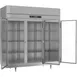 Victory RSA-3D-S1-G-HC 78" 3-Section Reach-In Refrigerator w/ 3 Glass Swing Full Doors, Aluminum Interior, 68 cu. ft. 4 image