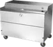 Victory VMCF58-1-S-HC 58" Single Sided Milk Cooler, Forced Air, 16 Crates Capacity 1 image