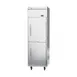 Victory VEFSA-1D-HD-HC 26" 2-Half Solid Door Reach-In Freezer, Top Mounted, 22 cu. ft., Stainless Steel Front 3 image