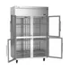 Victory VEFSA-2D-HG-HC 52" 2-Section Reach-In Freezer, 4 Half Glass Doors, Top Mounted, 46 cu. ft. 4 image