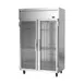 Victory VERSA-2D-GD-HC 52" 2-Section Reach-In Refrigerator w/ 2 Glass Full Doors, Aluminum Interior, 46.88 cu. ft. 3 image