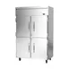 Victory VERSA-2D-HD-HC 52" 2-Section Reach-In Refrigerator w/ 4 Solid Half Doors, Aluminum Interior, 45.2 cu. ft. 3 image