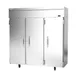 Victory VERSA-3D-SD-HC 78" 3-Section Reach-In Refrigerator w/ 3 Solid Doors, Aluminum Interior, 71.5 cu. ft. 3 image
